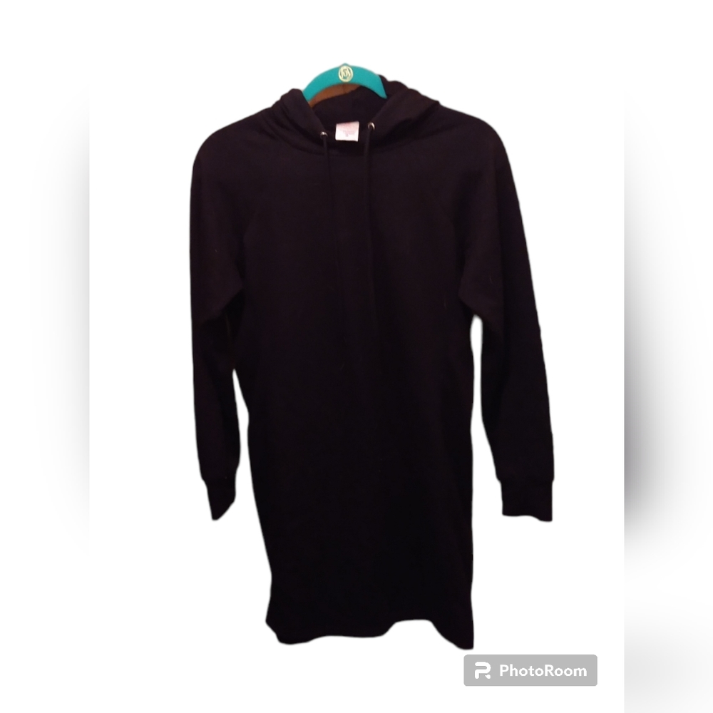 No boundaries Black hoodie dress